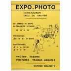 Expo Photo, Châteaugiron - 1981(jaune)(NOT0765)