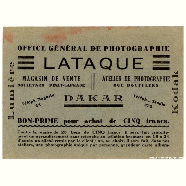 Bon-prime de 5 fr, Lataque(NOT0801)