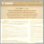 Réseau des services (Canon)(NOT0804)