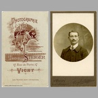 Carte de visite : R. Steiger, Vichy(NOT0811)