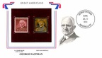 Env. 1er jour : 100 ans de la naissance de George Eastman - 1954(PHI0042)