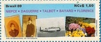 Niépce, Daguerre, Talbot, Bayard, Florence (Brésil) - 1989(PHI0082)