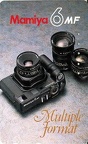 Télécarte : Mamiya 6MF(PHI0133)