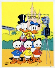 Timbre : Donald Duck's family portraits(PHI0272)
