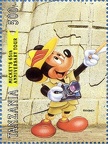 Timbre :  65e anniversaire de Mickey(PHI0319)