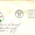 Env. 1er jour : 100 ans de la naissance de George Eastman - 1954(PHI0349)