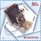 Timbre : folding Suter, Suisse (Roumanie)(PHI0592)