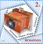 Timbre : klapp tropical, Ernemann, Allemagne (Roumanie)(PHI0594)