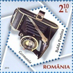 Timbre : Balda Pontina, Allemagne (Roumanie)(PHI0595)