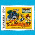 Safari Club, Goofy, Donald, Mickey (Tanzanie) - 1994(PHI0723)