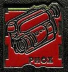 Phox, caméra(rouge)(PIN0556)