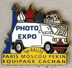 Expo Photo / 1er rallye Paris Moscou Pékin / Equipage Cachan(PIN0578)