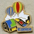 Konica, montgolfières<br />(PIN653)