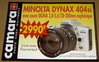 Camara, Minolta Dynax 404si