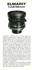 Elmarit 1:2,8 f=28mm (Leitz) - 1966(PUB0083)