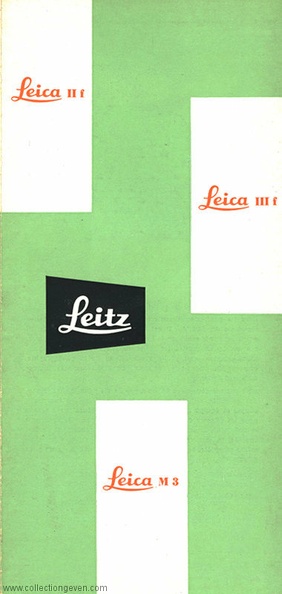 Leica IIf, IIf, M3 (Leitz) - 1954(APP0091)