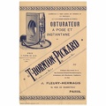 Obturateur à pose et instantané (Thornton-Pickard) - ~ 1910(PUB0123)