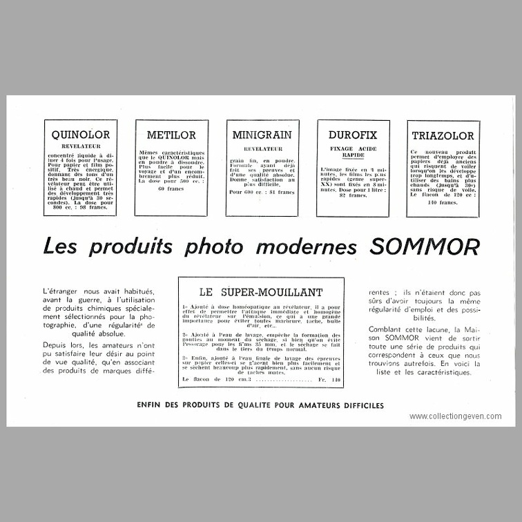 Produits photo (Sommor)(PUB0127)