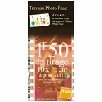 Travaux photo (Fnac) - 1996(PUB0149)