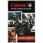Official camera of the NFL (Canon) - 2010(PUB0150)