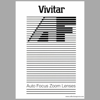 Auto Focus Zoom Lenses (Vivitar) - 1994(PUB0200)