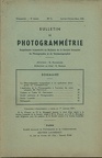 Bulletin de Photogrammétrie