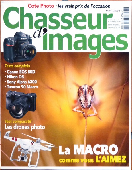 N° 383 de 5.2016
Table des matières:
- P.H. Pont: Goerz Minicord
Tests:
- La macro
- Corriger le ciel
- Drones
- Canon EOS 80D
- Nikon D5
- Sony Alpha 6300
- Cote de l'occasion
Pages: 180
Commentaires: -
REV-CI0383.jpg