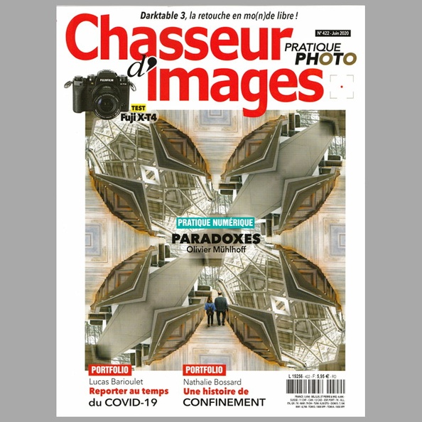 Éditeur : JibenaISSN : 0396-8235
Date : 6 2020Numéro : 422
Pays : FranceLangue : français
Format : 210 x 280 mmPoids : 290 g
Pages : 116
ISSN : 0396-8235
Table des matières : - P.-H. Pont : Zeiss Ikon Icarette 551/2.
- Portrait : Abdulmonam Eassa : Civils en guerre.
- Focus : CICR, l'image face à la guerre.
- Portfolio : Nathalie Bossard : Une histoire de confinement.
- Portfolio : Lucas Barioulet : Photoreporter au temps du Covid-19.
- Défi : Auprès de mon arbre?
- Sport mécanique : 8 conseils pour bien démarer.
- Pratique : Olivier Mühlhoff : Paradoxes, le réel puissance 4.
- Phonéomatic : Un safari confiné.
- Pratique vidéo : Final Cur Pro X.
- Logiciel : Connecter son boîtier : Fuji XT-3 et Fuji Camera Remote, Sony Alpha 7 III et Imaging Edge Mobile.
- Test hybride : Fuji XT-4.
- Logiciel : Darktable 3.
- Argentique : choisir son révélateur.
- Argentique : un révélateur fait maison : le Caffenol.
Publicités : -
Commentaires : -
Liens web : Le site de Chasseur d'images : voir ici.
N° inventaire : REV-CI0422
REV-CI0422.jpg