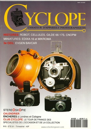 Cyclope n° 6, 6.1991(REV-CY0006)
