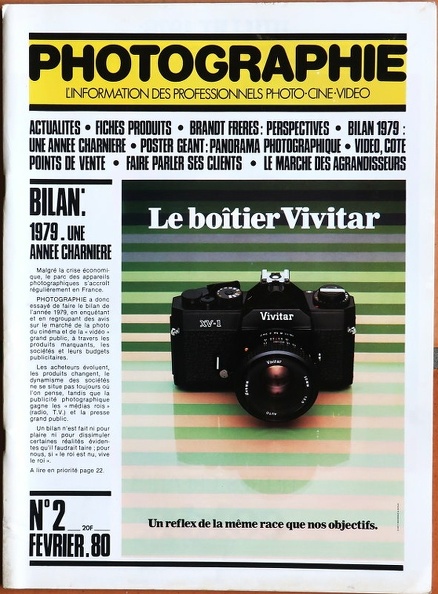 Photographie, n° 2, 2.1980(REV-JC0002)