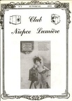 Club Niépce Lumière N° 1, automne 1979