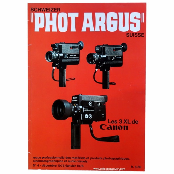 Phot'Argus Suisse, n° 4, 12.1975(REV-PAS004)