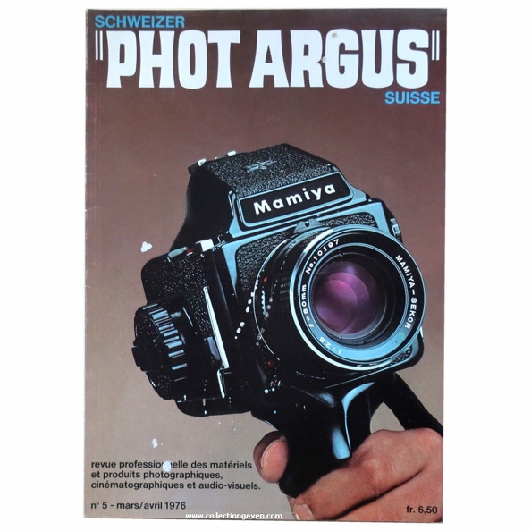 Phot'Argus Suisse, n° 5, 3.1976(REV-PAS005)