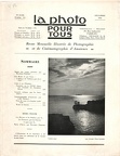 La Photo pour Tous, N° 156, 12.1936