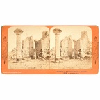 2918 - Colonne de la 1ère cour, ou Dromos, & 2e pylône à Karnak (~ 1870)(VUD0011)