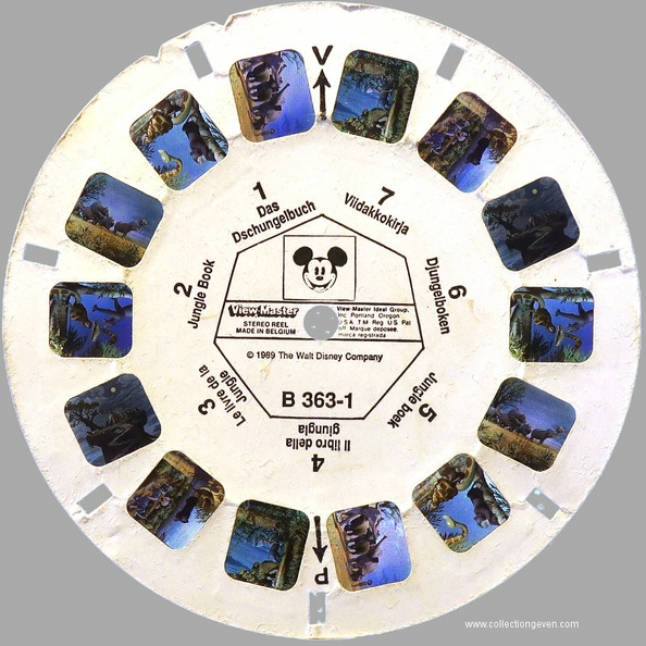 Disques stéréo View-Master
Voyages - Us et coutumes
Espagne :
VUE0075 - Madrid (1702)
VUE0076 - Valencia (1703)
VUE0077 - Montserrat « The mountain shrine » (1710)
France :
VUE0078 - Paris I (1401)
VUE0079 - The French Riviera (Côte d'Azur) (1425)
Italie :
VUE0074 - Florence (1608)
Portugal :
VUE0061 - Algarve (BC 2691)
VUE0062 - Algarve (BC 2692)
VUE0063 - Portugal (BC 2702)
Suisse :
VUE0071 - The Matterhorn and Zermatt (2001)
VUE0072 - Zürich (2005)
VUE0073 - The Susten Pass (2007)
VUE0068 - Interlaken Region (2009)
VUE0069 - The Bernese Oberland (2012)
VUE0070 - Lucerne (2014)
VUE0082 - Making Swiss cheese (2015)
VUE0067 - Geneva (2020)
VUE0066 - Montreux to Lausanne (2026)
Divers :
VUE0065 - Monaco and Monte Carlo (2680)
VUE0064 - Sydney, New South Wales (5001)
Faune / Flore
VUE0059 - Wild animals in natural habitats, Africa (901)
VUE0057 - Wild Animals of Africa I, in captivity (910)
VUE0058 - Wild Animals of Africa II, in captivity (911)
VUE0060 - Wild animals of North America in captivity (913)
VUE0055 - Performing elephants, St. Louis zoo (925)
VUE0054 - Au cirque (A-3017-1)
VUE0092 - La vie des poissons - Ichtyologie 1/3 (B 6791)
VUE0093 - La vie des poissons - Ichtyologie 2/3 (B 6792)
VUE0094 - La vie des poissons - Ichtyologie 3/3 (B 6793)
VUE0095 - Animaux sauvages d'Afrique 1/3 (D 1111)
VUE0096 - Animaux sauvages d'Afrique 2/3 (D 1112)
VUE0097 - Animaux sauvages d'Afrique 3/3 (D 1113)
Dessins animés
VUE0020 - Tortues Ninja 1/3 (1073-1)
VUE0021 - Tortues Ninja 2/3 (1073-2)
VUE0022 - Tortues Ninja 3/3 (1073-3)
VUE0004 - Hercules A (3074)
VUE0005 - Hercules B (3074)
VUE0023 - Tic et Tac 1/3 (3075-1)
VUE0024 - Tic et Tac 2/3 (3075-2)
VUE0025 - Tic et Tac 3/3 (3075-3)
VUE---- - Hollywood Mickey 1/6 (012-232)
VUE0015 - Hollywood Mickey 2/6 (012-233)
VUE0016 - Hollywood Mickey 3/6 (012-234)
VUE0017 - Hollywood Mickey 4/6 (012-235)
VUE0018 - Hollywood Mickey 5/6 (012-236)
VUE0019 - Hollywood Mickey 6/6 (012-237)
VUE0032 - Elmo's happiest day A (012943 35414)
VUE0033 - Elmo's happiest day B (012944 35414)
VUE0034 - Elmo's happiest day C (012945 35414)
VUE0026 - Mickey, Donald et Goofy (Dingo) 1/3 (B 551-1)
VUE0027 - Mickey, Donald et Goofy (Dingo) 2/3 (B 551-2)
VUE0028 - Mickey, Donald et Goofy (Dingo) 3/3 (B 551-3)
VUE0001 - Le livre de la jungle 1/3 (B 363-1)
VUE0002 - Le livre de la jungle 2/3 (B 363-2)
VUE0003 - Le livre de la jungle 3/3 (B 363-3)
VUE0009 - Aladin et la lampe merveilleuse 1/3 (B 3351)
VUE0010 - Aladin et la lampe merveilleuse 2/3 (B 3352)
VUE0011 - Le tapis volant 3/3 (B 3353)
VUE0086 - Le Petit Lion: Une fièvre de Yaka (B 4451)
VUE0087 - Le Petit Lion et la peinture à l'huile (B 4452)
VUE0088 - Le Petit Lion et l'écheveau de laine (B 4453)
VUE0045 - Tom et Jerry - « Touche, Matou » (B 5111)
VUE0046 - Tristan - « Les balles enchantées » (B 5112)
VUE0047 - Robert et Bertrand - « Ramasseurs d'hommes » (B 5113)
VUE0048 - Archichat - « Pêche au chat interdite » (B 5133)
VUE0042 - Popeye - « A vos brosses » (B 5161)
VUE0043 - Popeye - « L'anti-fusée » (B 5162)
VUE0044 - Popeye - « Mimosa va à l'école » (B 5163)
VUE0040 - Les Pierreafeu - Pebbles aéronaute (B 5201)
VUE0041 - Les Pierreafeu - Le monstre marin (B 5202)
VUE---- - Les Pierreafeu - (B 5203)
VUE0089 - Grangallo et Petitro dans « Le Vélocifère » (B 5341)
VUE0090 - Grangallo et Petitro dans « Un homme marqué » (B 5342)
VUE0091 - Grangallo et Petitro dans « L'attrape bandit » (B 5343)
VUE0037 - Superman et Crook, le robot 1/3 (B 5841)
VUE0038 - Superman et Crook, le robot 2/3 (B 5842)
VUE0039 - Superman et Crook, le robot 3/3 (B 5843)
VUE0012 - Laurel et Hardy, Vacances en Turquie 1/3 (D 1051)
VUE0014 - Laurel et Hardy, réparations en tous genres 2/3 (D 1052)
VUE0013 - Laurel et Hardy, vétérinaires 3/3 (D 1053)
VUE---- - La maison de Toutou 1/4 (FS 65)
VUE0006 - La maison de Toutou 2/4 (FS 66)
VUE0007 - La maison de Toutou 3/4 (FS 67)
VUE0008 - La maison de Toutou 4/4 (FS 68)
Récits d'aventures
VUE0056 - Gene Autry and his wonder horse « Champion » (950)
VUE0053 - Hopalong Cassidy and « Topper » (955)
VUE0052 - Aventures of Tarzan, Tarzan rescues Cheta (975)
VUE0107 - Rin-tin-tin - Les fusils disparus (B 4671)
VUE0108 - Rin-tin-tin - Embuscade des indiens (B 4671)
VUE0109 - Rin-tin-tin - Grand danger (B 4671)
VUE0098 - Zorro - Don Diego, « Le Renard » (B 4691)
VUE0099 - Zorro - L'épée vengeresse (B 4692)
VUE0104 - Bonanza - Un joli dragon chinois 1/3 (B 4711)
VUE0105 - Bonanza - Un joli dragon chinois 2/3 (B 4712)
VUE0106 - Bonanza - Un joli dragon chinois 3/3 (B 4713)
VUE0100 - Zorro - Zorro monte Tornado (B 4693)
VUE0049 - Daktari, une histoire de tigre 1/3 (B 4981)
VUE0050 - Daktari, une histoire de tigre 2/3 (B 4982)
VUE0051 - Daktari, une histoire de tigre 3/3 (B 4983)
VUE---- - Peter et Elliot le dragon 1/3 (BH 0381)
VUE0035 - Peter et Elliot le dragon 2/3 (BH 0382)
VUE0036 - Peter et Elliot le dragon 3/3 (BH 0383)
VUE0101 - Sébastien et la Mary-Morgane 1/3 (D 1011)
VUE0102 - Sébastien et la Mary-Morgane 2/3 (D 1012)
VUE0103 - Sébastien et la Mary-Morgane 3/3 (D 1013)
Reportages
VUE0080 - Fire fighters in action (710)
VUE0081 - Down on the farm (715)
VUE0082 - Making Swiss cheese (2015)
Histoire
VUE0029 - Napoléon 1/4 (FS 51)
VUE0030 - Napoléon 2/4 (FS 52)
VUE---- - Napoléon 3/4 (FS 53)
VUE0031 - Napoléon 4/4 (FS 54)
Divers
VUE0083 - Un coup d'œil : les vedettes du dessin animé (DRE-6-F)
VUE0084 - Disque-sélection : les récits d'aventure (DRE-7-F)
VUE0085 - Découvrez le monde merveilleux de la troisième dimension (DRE-51-F)
VUE_VM.jpg