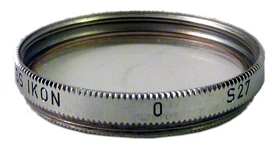 Filtre UV : S27 (Zeiss Ikon)(ACC0573)