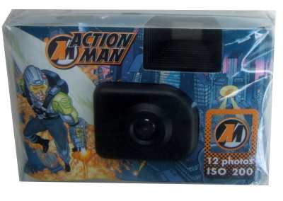 Nom : Action Man: Cémoi Kid
Marque : HASBROFabricant : Konica
Publicité : XXX
Pays : XXX
Date de début : 0Date de fin : 0
Type : jetable 24 x 36 (PFFH)
Dimensions, fermé : XXXOuvert : XXX
Poids : XXX
Matière : XXXCouleur : XXX
Surf. sensible : cartouche 135 (100 ASA, 12 poses)Format : 24 x 36 mm
Objectif :
- Nom : XXXType : XXX
- Marque : XXX
- Ouverture : XXXFocale : XXX
- Fixation : XXXMonture : XXX
Diaphragme :
- Type : XXX
- Ouverture : XXX
Obturateur :
- Nom : XXXType : XXX
- Marque : XXX
- Vitesses : XXXPose : XXX
- Retardateur : XXX
- Armement : XXX
Film, plaque :
- Compte-vues 1 : XXXCompte-vues 2 : XXX
- Protection 2 expos : XXX
- Avancement : XXX
Flash :
- Synchro : XXX
- Flash interne : XXX
Posemètre :
- Type : XXX
- Plage : XXX
- Automatisme : XXX
Mise au point :
- Type : XXXMinimum : XXX
- Télémètre : XXX
Viseurs :
- Viseur 1 : XXX
- Viseur 2 : XXX
- Viseur 3 : XXX
Autres :
Niveau à bulle : XXX
Porte-acc. 1 : XXXPorte-acc. 2 : -
Écrou de pied : XXX
Déc. vertical : XXXHorizontal : XXX
Bascule avant : XXXArrière : XXX
Commentaires : -
Liens web :-
Appareil présenté :
N° de série : XXX
N° objectif : XXXN° obturateur : XXX
Accessoires : -
Notice : XXX
Commentaires : -
N° inventaire : APP1567
APP1567
?, ?
?, 1 vit.
-
Nom: Action Man: Cémoi Kid
Marque: HASBRO; fabricant: Konica; publicité: Action Man
Pays: Chine
Date: début: -2004; fin: ??
Type: (PFFH)
Dimensions: 95x58x33mm; poids: 60
Matière: plastique, carton; Couleur: bleu...
Surface sensible: film 135 (100ASA,12p); format: 24x36mm
Objectif: nom: ?; fabricant:?; ouv./focale: ?; fixation : fixe
Diaphragme: type: fixe; ouvertures: ?
Obturateur: nom: ?; fabricant: ?; vitesses: 1 vit.; pose: -
Retardateur: -; Armement: -
Compte-vues: compteur; Protection 2 expos: oui
Synchro flash: -; flash intégré: -
Posemètre: type: -; plage: -; automatisme: -
Mise au point: type: fixe; mini: ?; télémètre: -
Décentrement vert.: -; hor.: -; bascule avant: -; arrière: -
Viseur: cadre; Porte-accessoire: -; Niveau: -
Mode d'emploi: sur l'appareil
Commentaires:
avec des chocolats au lait, fourrage caramel tendre
questions pour enfants sur l'espionnage
Appareil présenté
N° de série: -
N° objectif: -; N° obturateur: -
Accessoires: -; sac: boîte d'origine
APP1567.jpg