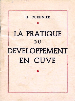 La pratique du développement en cuveH. Cuisinier(BIB0545)