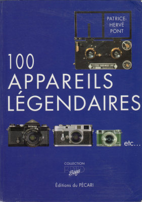 100 appareils légendaires
BIB0662
Vous voulez acheter ce livre ?
-
Titre: -
Auteur: Pont (Patrice-Hervé)
Édition: - Collection: -
Date: -
Pays: - Langue: -
Table des matières:
Arsenal Kiev, Kiev 16mm, Asahi Pentax S1a, ME, Asahiflex, Bessa E, Calypsophot, Canon FT, VT, 7, Cavalier 18x24, Ducati, Ebner, Edixa, Eljy, Ernemann Tropen Klapp, Exakta, Fed, Flexaret, Foca Sport, Standard, Universel, Fuji Baroudeur, Gaumont Block Notes, Block System, Graflex Combat Camera, Graflex Reflex, Speed Graphic, Hasselblad, Kinax, Kodak: Bantam Special, Instamatic, Medalist, Retina, Retina IIc, Retina Reflex, Retinette, Stereo, Vest Pocket, 35, Korelle, KW Petent Etui, Praktina, Leica II, IIIf, M3, Leroy Stereo-panoramique, Makina, Mamiya C, Minolta SRT-101, 7000, Minox 8x11, Miranda, Mometta, Nikon F, F2, SP, Olympus Pen, Pen F, Pentacon Contax D, Six, Periflex, Photax, Polaroid 100, Pontiac Bloc Metal 45, Lynx, Primarflex, Rectaflex, Rex Reflex, Robot, Rollei 16, 35, SL66, Rolleicord, Rolleiflex, Sem Kim, Studio, Semflash, Semflex, Simda Panorascope, Sport, Stylophot, Telka III, Ultra-Fex, Universal Mercury, Vérascope Richard, Werra, Zeiss Ikon: Contaflex, Ideal, Ikoflex, Ikonta, Ikonta 35, Super Ikonta 4,5x6, Zenith
Commentaires: -
Pages: - Format: -
Reliure: -
ISBN: -
BIB0662.jpg