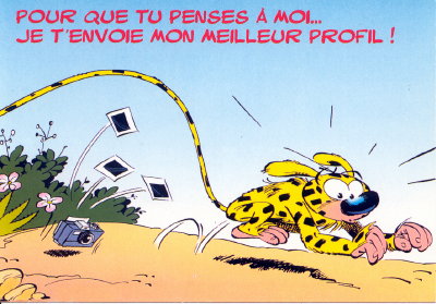 Marsupilami « Pour que tu penses à moi, ... »(CAP0072)