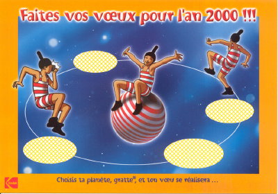 Fun fête l'an 2000 : Faites vos voeux pour l'an 2000(CAP0162)