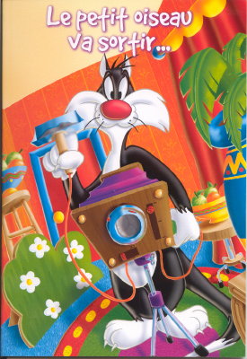 Cartes Postales Et De Vœux Animaux Le Piaf Calimero Titi Et Grosminet Collection G Even