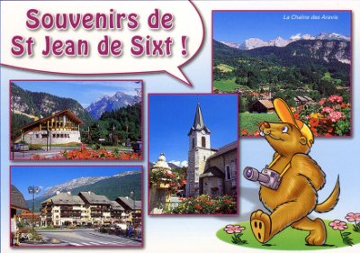 Marmotte photographe : « Souvenirs de St Jean de Sixt! »(CAP0729)