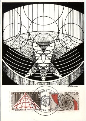 Carte 1er jour: Europa 1983, le cinéma(CAP0788)