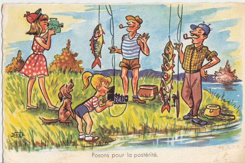 Pêcheurs, « Posons pour la postérité »(CAP1374)