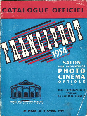 Catalogue officiel (Franciphot )- 1954(CAT0283)