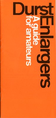 Marque : DURST
Date : 9999
Langue : anglais
Pages : 36 ; Format : 100 x 210 mm
Référence : P 6.2/dhk (e)
Table des matières :
- Durst Duco : 1938
- Durst M 300
- What makes a good enlarger ?
- Durst M 300, M 600, 609
- Darkroom accessories
- Durst A 600
- Durst DA 900
- Durst Laborator 1000, 54, 138 S, G 139, 184
Commentaires :
CAT0324.jpg