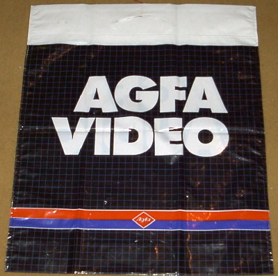 Sac plat : Agfa Video(37 x 44 cm)(GAD0183)