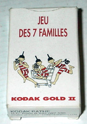 Jeu des 7 familles Kodak Gold II(GAD0209)